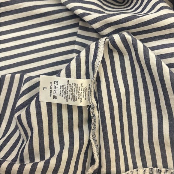 South Main Mexican Style Colorful Floral Embroidered Mini Dress Sz L Striped - Picture 7 of 7